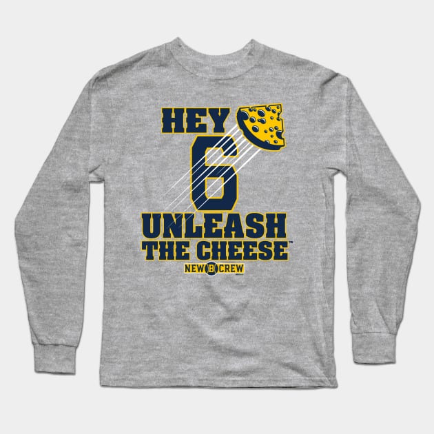 Owen Miller...Unleash the Cheese™ Long Sleeve T-Shirt by wifecta